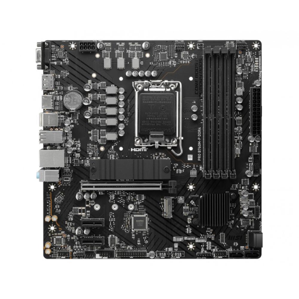 MSI - PRO B760M-P DDR4 placa base Intel B760 LGA 1700 micro ATX