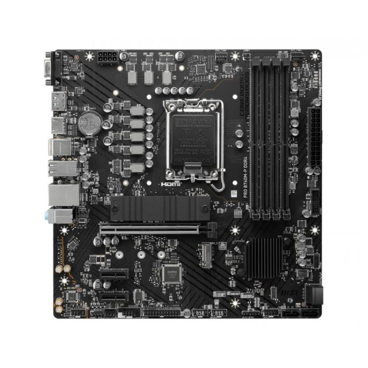 MSI - PRO B760M-P DDR4 placa base Intel B760 LGA 1700 micro ATX