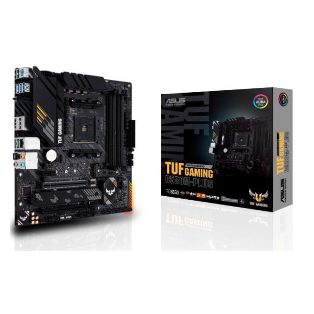 ASUS - TUF GAMING B550M PLUS AMD B550 Zócalo AM4 micro ATX