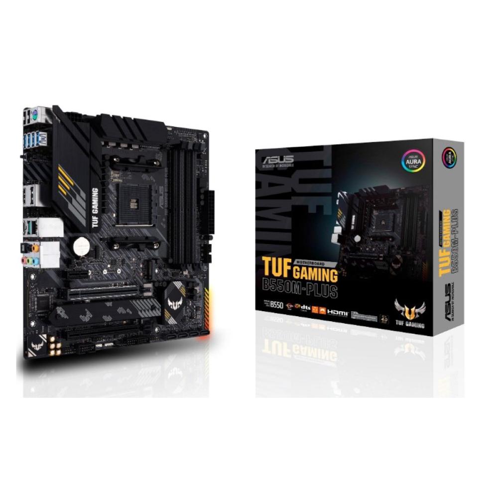 ASUS - TUF GAMING B550M PLUS AMD B550 Zócalo AM4 micro ATX