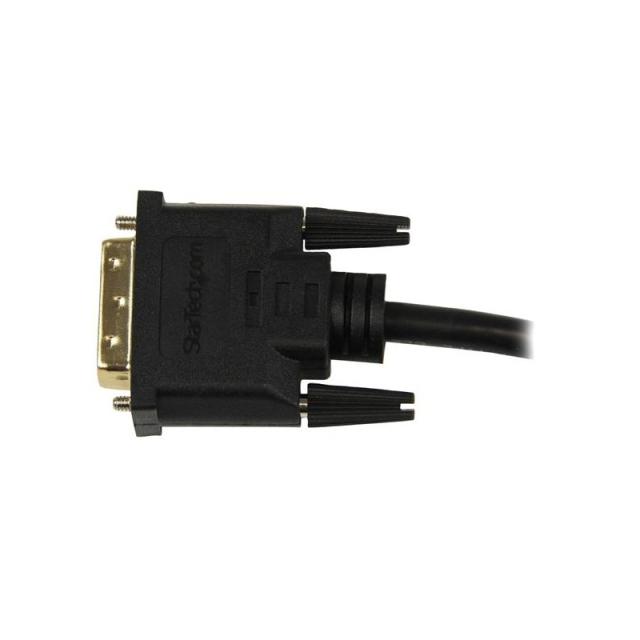 StarTech.com - Adaptador de 20cm HDMI a DVI - DVI-D Macho - HDMI Hembra - Cable Conversor de Vídeo - Negro