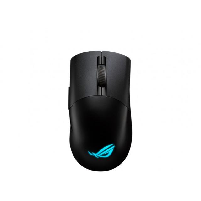 ASUS - ROG Keris Wireless AimPoint ratón Juego mano derecha RF Wireless + Bluetooth + USB Type-C Óptico 36000 - 90MP02V0-BMUA00