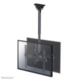 Neomounts - NM-C440DBLACK Soporte de techo para doble monitor/TV 32-60" - alt. 56-91 cm