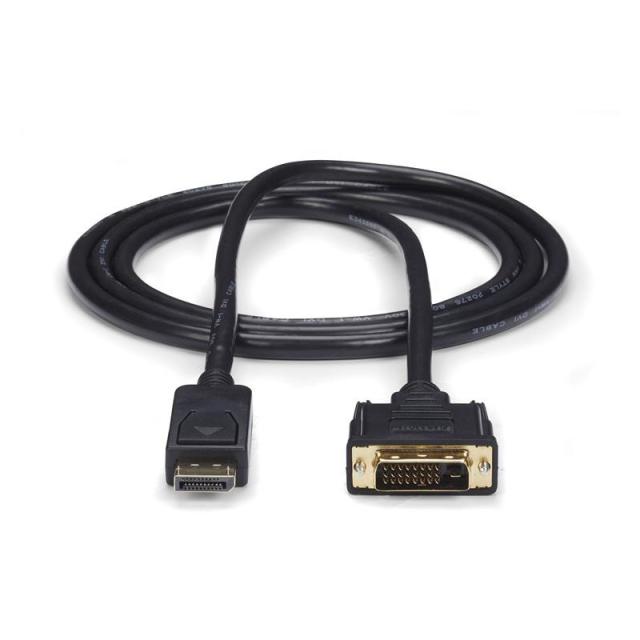 StarTech.com - Cable 1,8m Adaptador de Vídeo DisplayPort a DVI - Conversor DP - Hasta 1920x1200 - Pasivo
