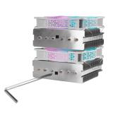 Mars Gaming - Disipador CPU, Doble Torre Refrigeración, 6 Heatpipes HCT, TDP 300 W, 2 Ventiladores ARGB PWM 12 cm, MCPUXTW, Colo