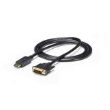 StarTech.com - Cable 1,8m Adaptador de Vídeo DisplayPort a DVI - Conversor DP - Hasta 1920x1200 - Pasivo