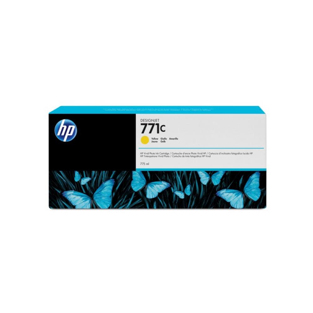 HP - Cartucho de tinta DesignJet 771C amarillo de 775 ml