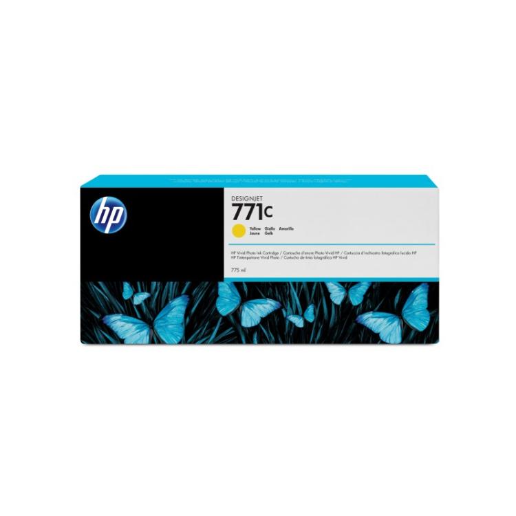 HP - Cartucho de tinta DesignJet 771C amarillo de 775 ml