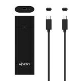 AISENS - Caja Externa M.2 (NGFF) ASM2-020B NVMe a USB3.2 GEN2, Negra