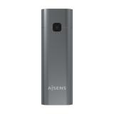 AISENS - Caja Externa M.2 (NGFF) ASM2-021GR NVMe a USB3.2 GEN2, Gris