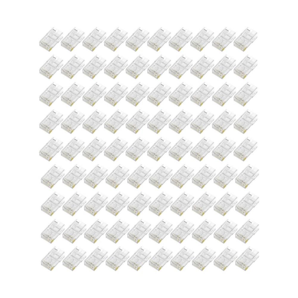 AISENS - Conector RJ45 8 Hilos CAT.6 AWG24 (100 UDS)