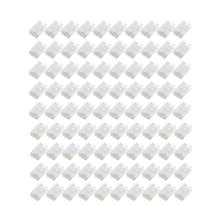 AISENS - Conector RJ45 8 Hilos CAT.6 AWG24 (100 UDS)