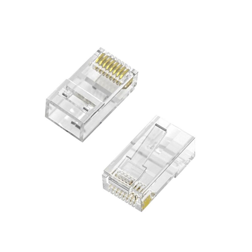 AISENS - Conector RJ45 8 Hilos CAT.6 AWG24 (100 UDS)