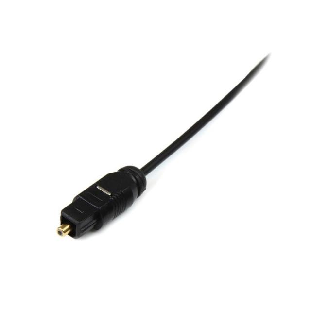 StarTech.com - Cable 4,5m TosLink Audio Digital Óptico SPDIF Delgado - Negro