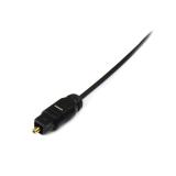 StarTech.com - Cable 4,5m TosLink Audio Digital Óptico SPDIF Delgado - Negro