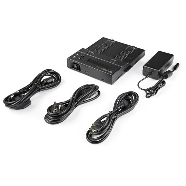 StarTech.com - Clonador y Borrador Autónomo de Unidades de Almacenamiento SATA M.2 - NVMe M.2 - Duplicador Copiador Externo Offl