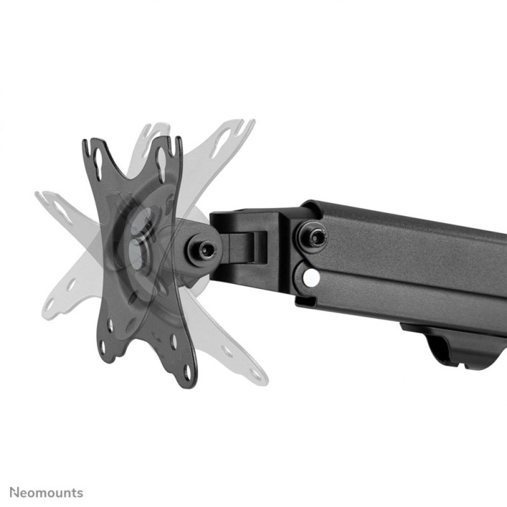 Neomounts - FPMA-D650BLACK Brazo de monitor 17-27" - muelle helicoidal