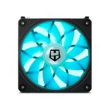 NOX - Hummer EASY LINK Carcasa del ordenador Refrigerador de aire 12 cm Negro 3 pieza(s)