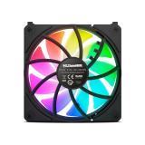 NOX - Hummer EASY LINK Carcasa del ordenador Refrigerador de aire 12 cm Negro 3 pieza(s)