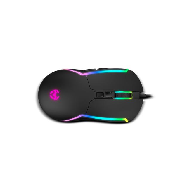 Krom - Kenya teclado Ratón incluido Juego USB Negro