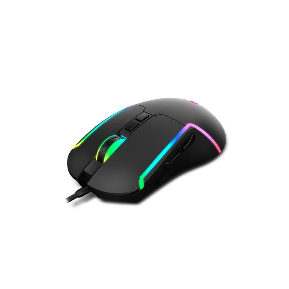 Krom - Kenya teclado Ratón incluido Juego USB Negro