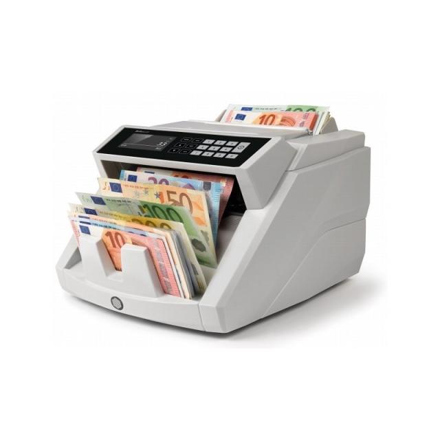 Safescan - 2465-S Contador de billetes Negro, Blanco