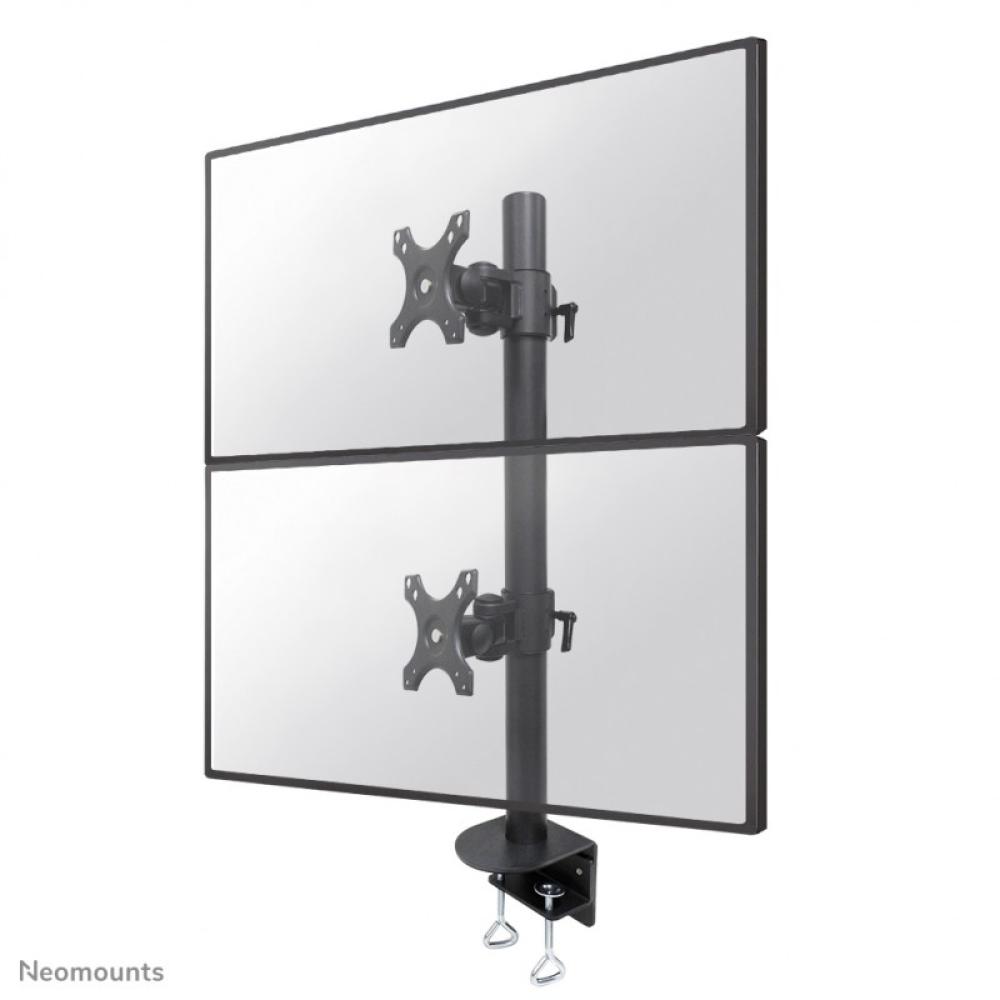 Neomounts - FPMA-D960DVBLACKPLUS Brazo de monitor 17-49" - instalación vertical