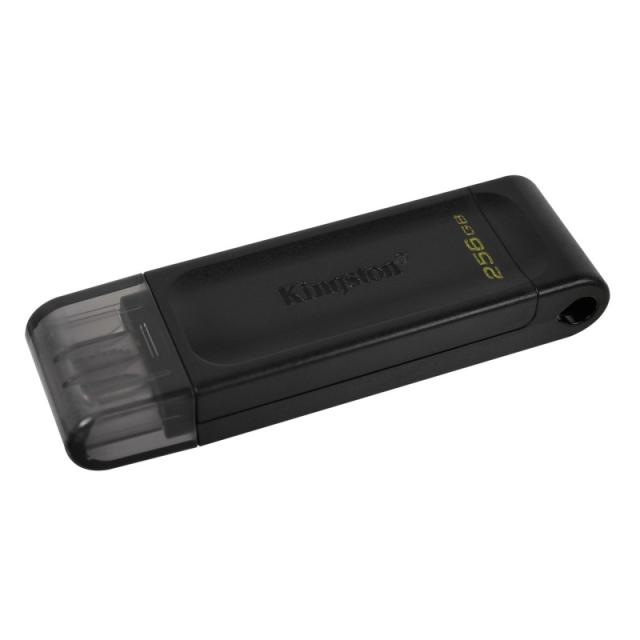 Kingston Technology - DataTraveler 256GB USB-C 3.2 Gen 1 70