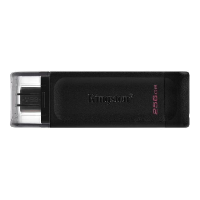 Kingston Technology - DataTraveler 256GB USB-C 3.2 Gen 1 70