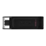 Kingston Technology - DataTraveler 256GB USB-C 3.2 Gen 1 70