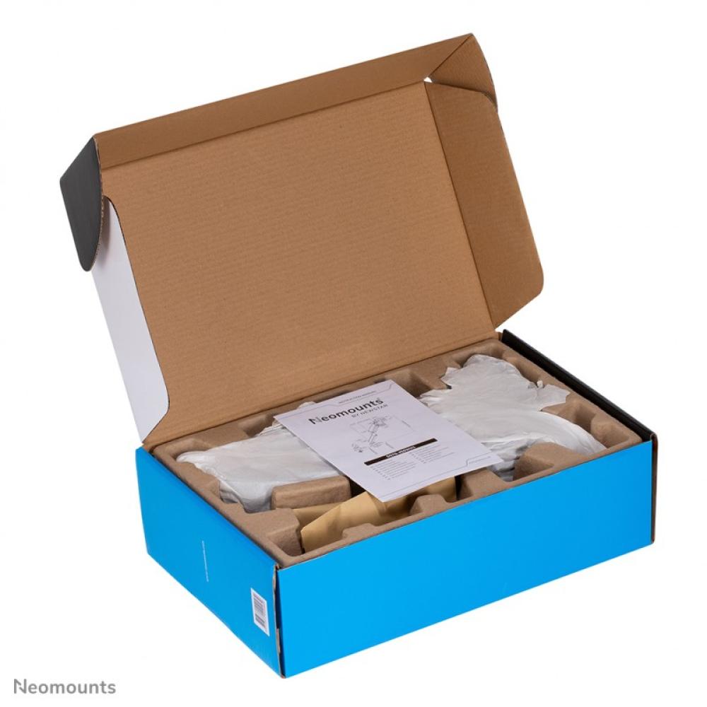 Neomounts - DS70-450WH1 Brazo de monitor 17-42" - resorte de gas - Topfix - Tope-a-180°