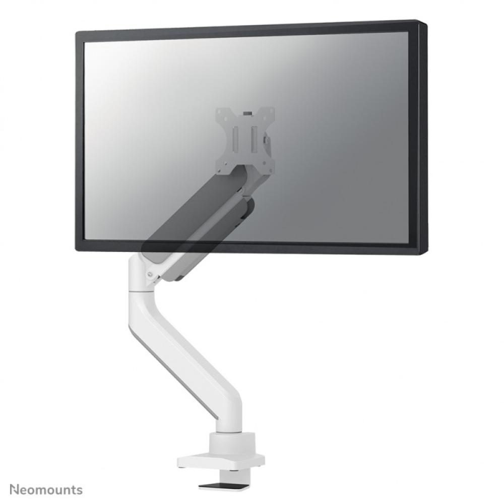 Neomounts - DS70-450WH1 Brazo de monitor 17-42" - resorte de gas - Topfix - Tope-a-180°