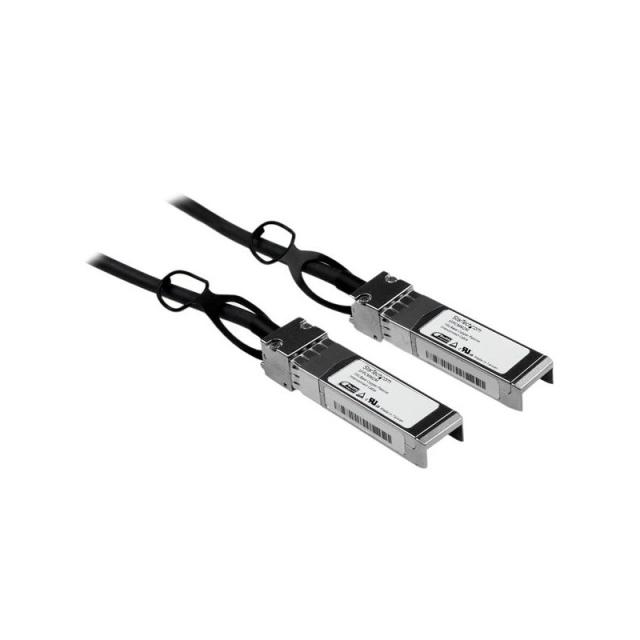 StarTech.com - Cable de 2m Twinax Direct Attach SFP+ a SFP+ - 10G Compatible con Cisco SFP-H10GB-CU2M - DAC de Cobre SFP+ 10GbE