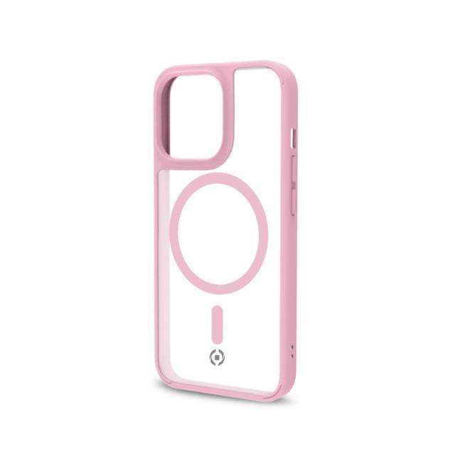 Celly - Magmatt funda para teléfono móvil 15,5 cm (6.1") Rosa, Transparente