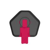 Celly - SNAPVENT Soporte pasivo Teléfono móvil/smartphone Negro