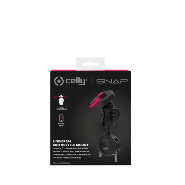 Celly - SNAPMOTORBIKE Soporte pasivo Teléfono móvil/smartphone Negro