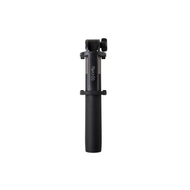 Celly - Click Monopod palo para autofotos Smartphone Negro