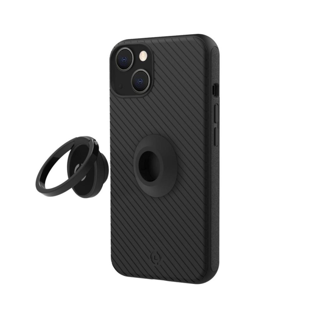 Celly - SnapRing Soporte activo para teléfono móvil Teléfono móvil/smartphone Negro