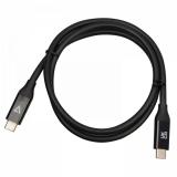 V7 - V7USB4-80CM cable USB 0,8 m USB C Negro