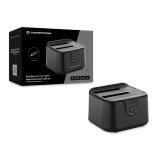 Conceptronic - DONN12B base de conexión para disco duro USB 3.2 Gen 1 (3.1 Gen 1) Type-B Negro