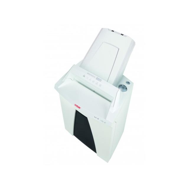 HSM - Securio AF350 triturador de papel Corte en partículas 56 dB 3 cm Negro, Blanco