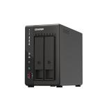 QNAP - TS-253E NAS Torre Intel® Celeron® J6412 8 GB 0 TB QNAP QTS Negro