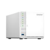 QNAP - TS-364 NAS Torre Intel® Celeron® N5095 8 GB DDR4 0 TB QNAP Turbo System Blanco