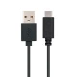 Nanocable - USB 2.0, 1m cable USB USB C USB A Negro