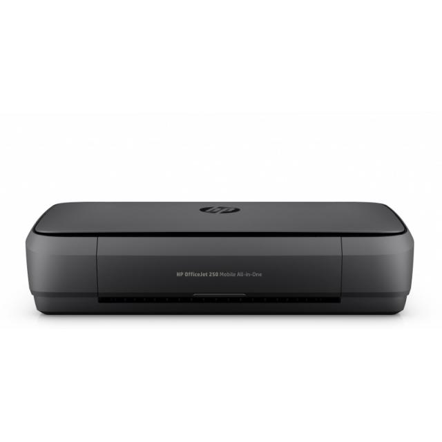HP - OfficeJet Mobile 250 Inalámbrico All-in-One Color Impresora, Fotocopiadora, escáner
