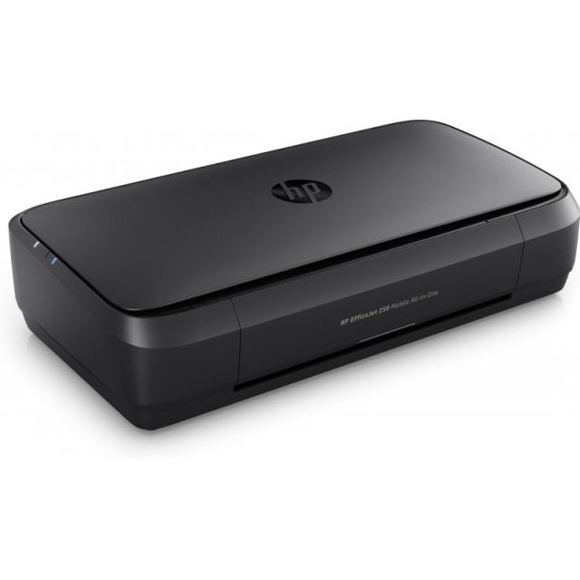 HP - OfficeJet Mobile 250 Inalámbrico All-in-One Color Impresora, Fotocopiadora, escáner