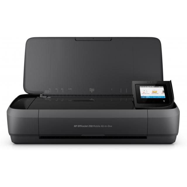 HP - OfficeJet Mobile 250 Inalámbrico All-in-One Color Impresora, Fotocopiadora, escáner