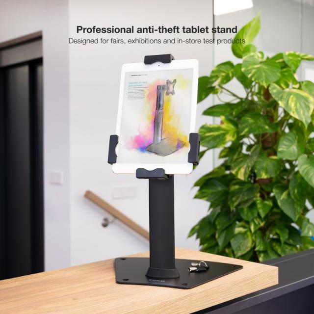 TooQ - TQTDS0811 soporte de seguridad para tabletas 26,7 cm (10.5") Negro