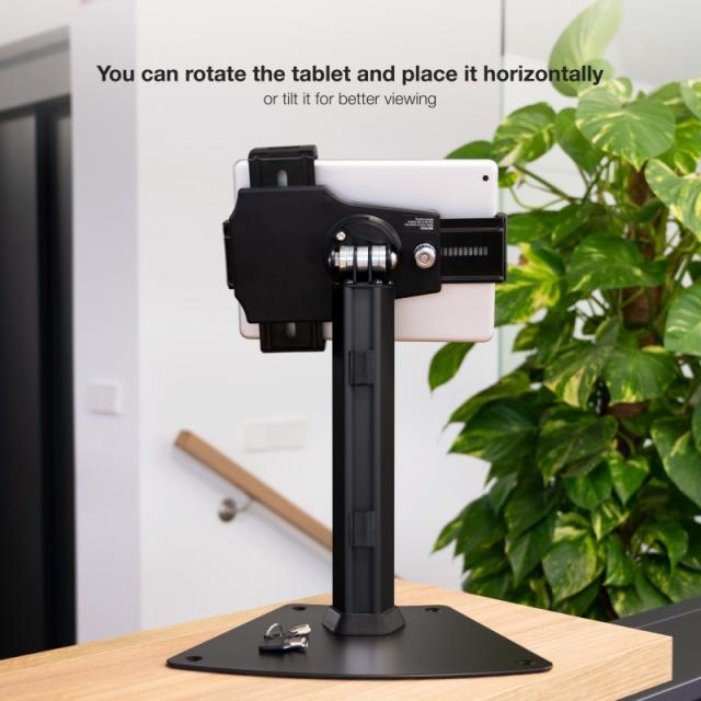 TooQ - TQTDS0811 soporte de seguridad para tabletas 26,7 cm (10.5") Negro