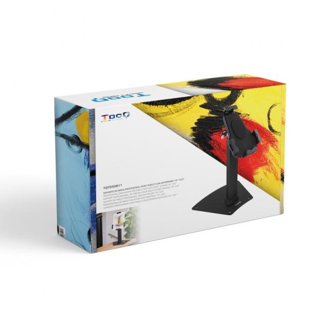 TooQ - TQTDS0811 soporte de seguridad para tabletas 26,7 cm (10.5") Negro